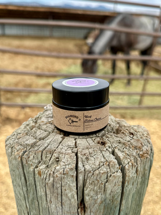 100% Grass Fed Beef Suet Tallow Cream-Lavender