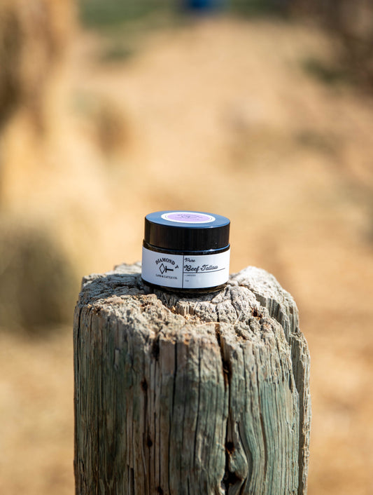 All Natural Finished Beef Suet Pure Tallow-Lavender