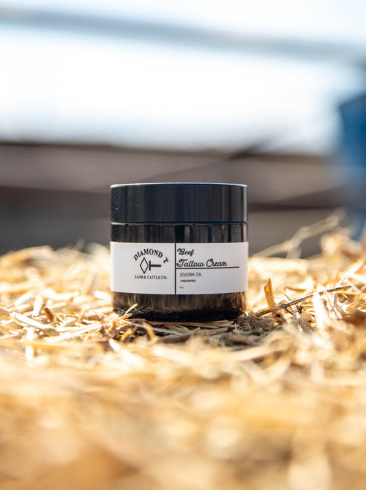 All Natural Finished Beef Suet Whipped Tallow-Unscented