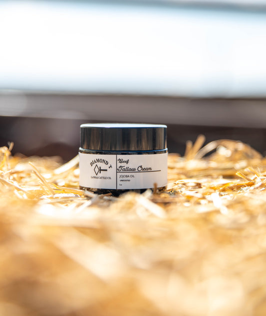 All Natural Finished Beef Suet Tallow Cream-Unscented